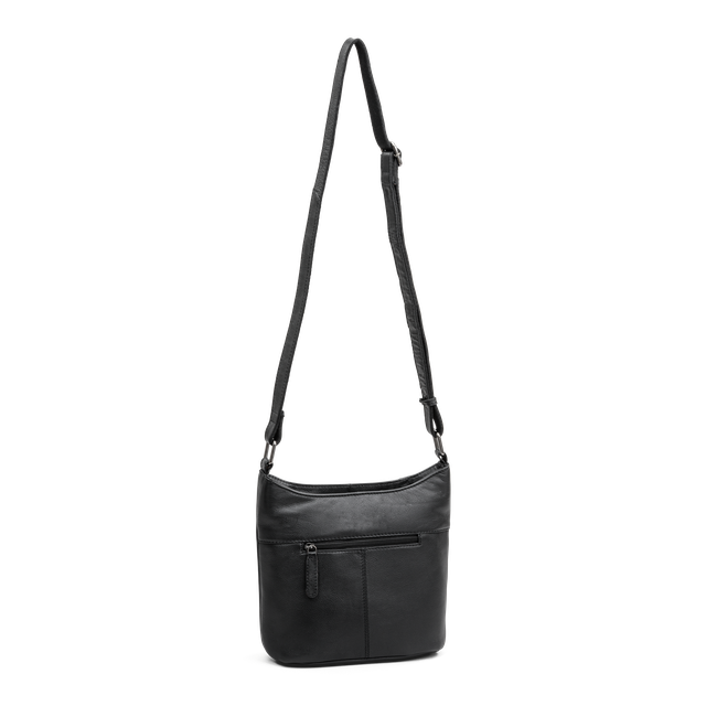 Bucket bag i skinn