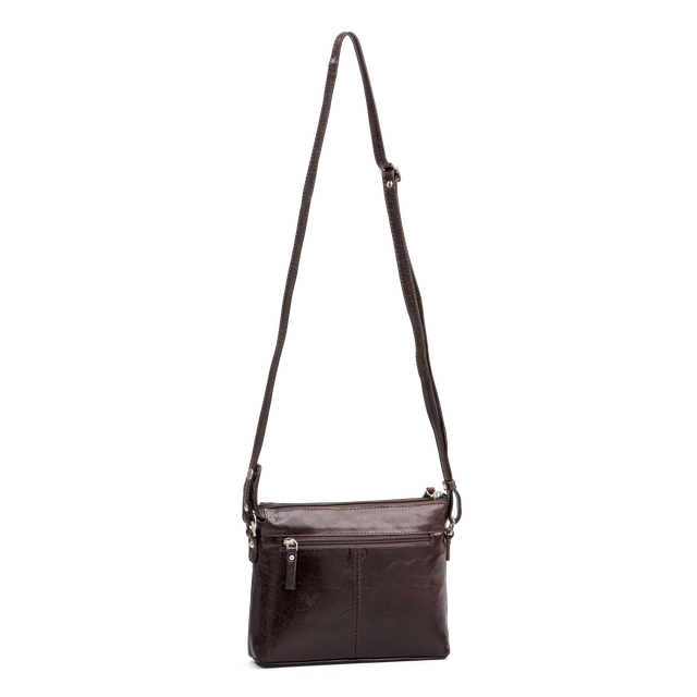 Crossbody skinnveske