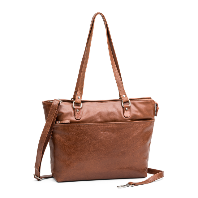 City tote i skinn