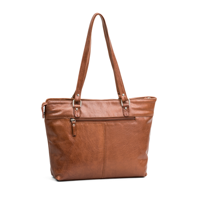 City tote i skinn