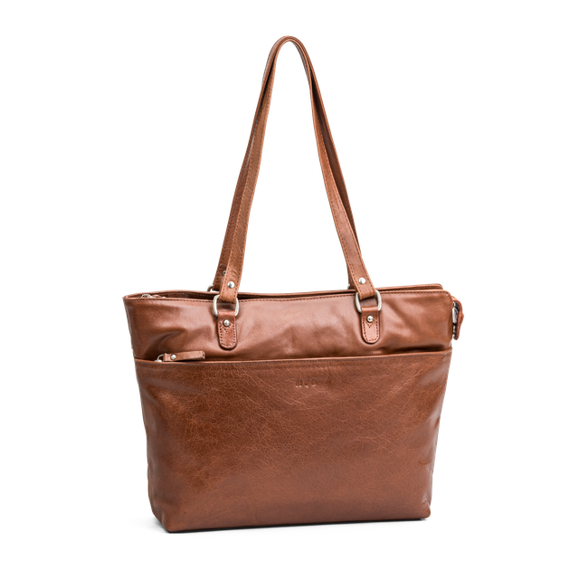 City tote i skinn