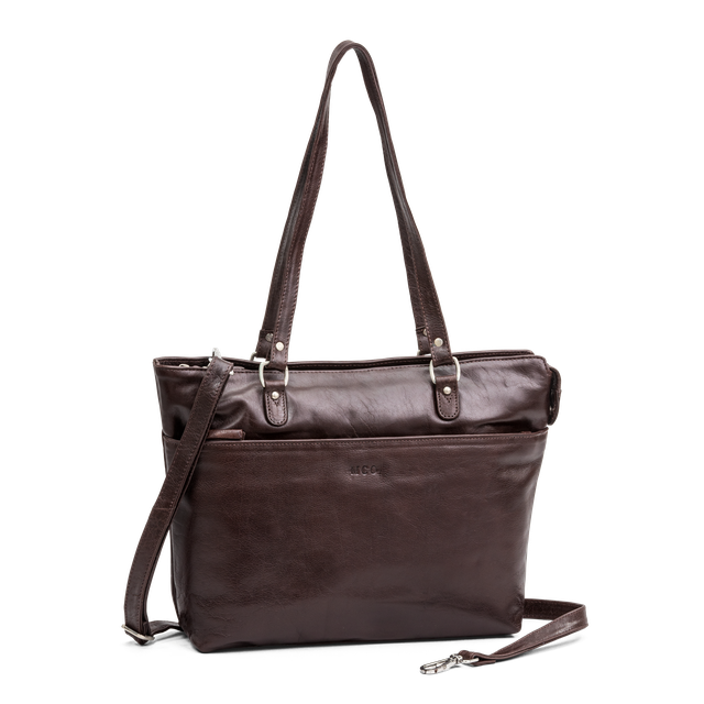City tote i skinn