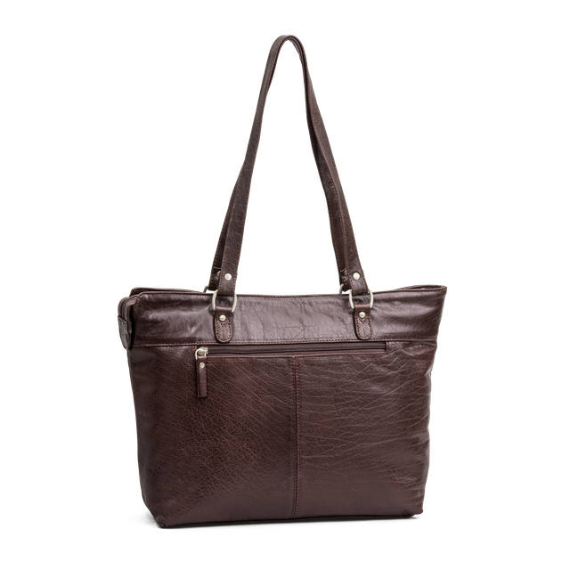 City tote i skinn