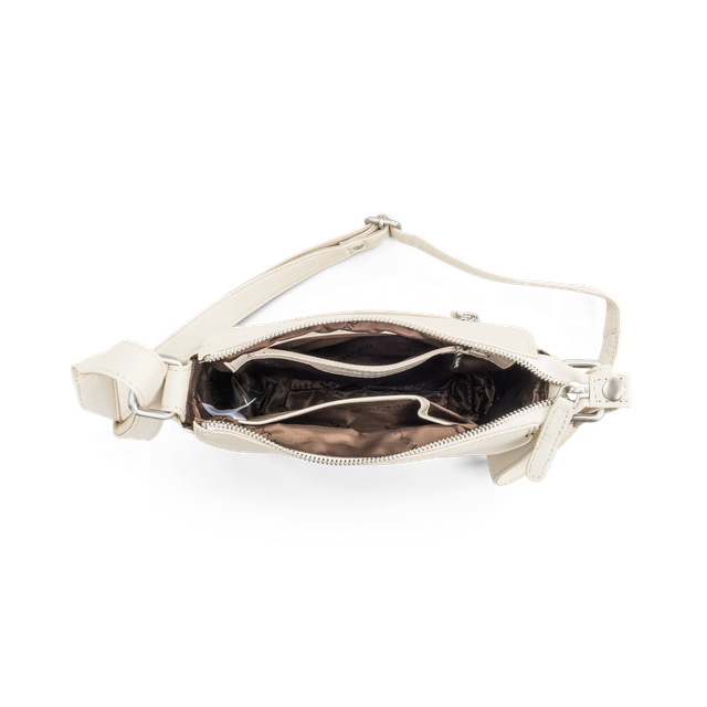 Crossover skulderveske skinn