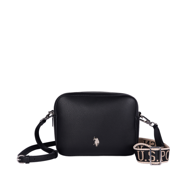Mansion double zip crossbody-veske