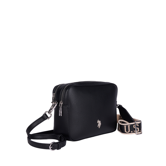 Mansion double zip crossbody-veske