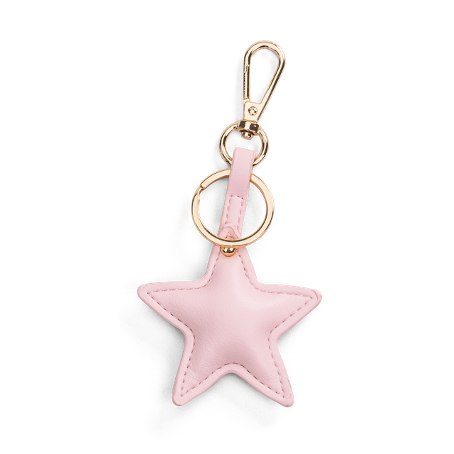 Bag charm/nøkkelring stjerne