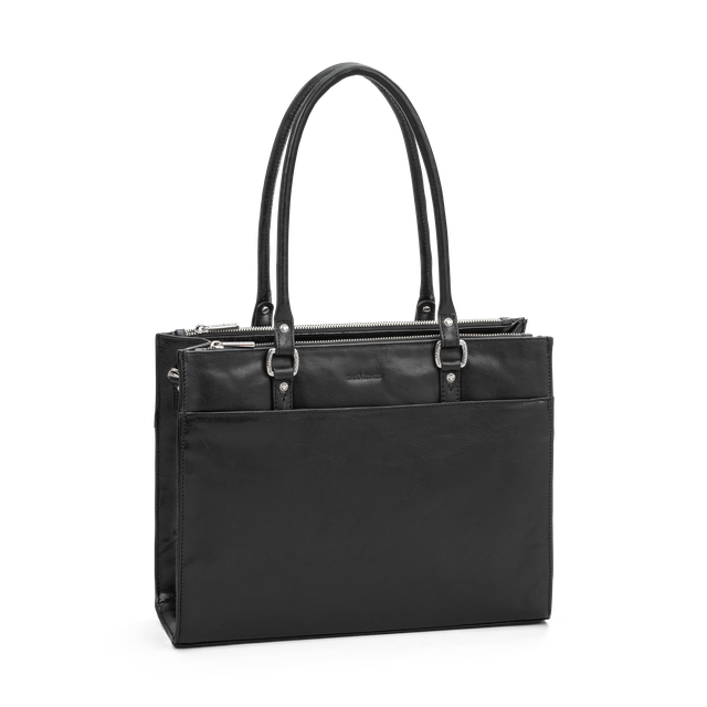 Totebag i skinn