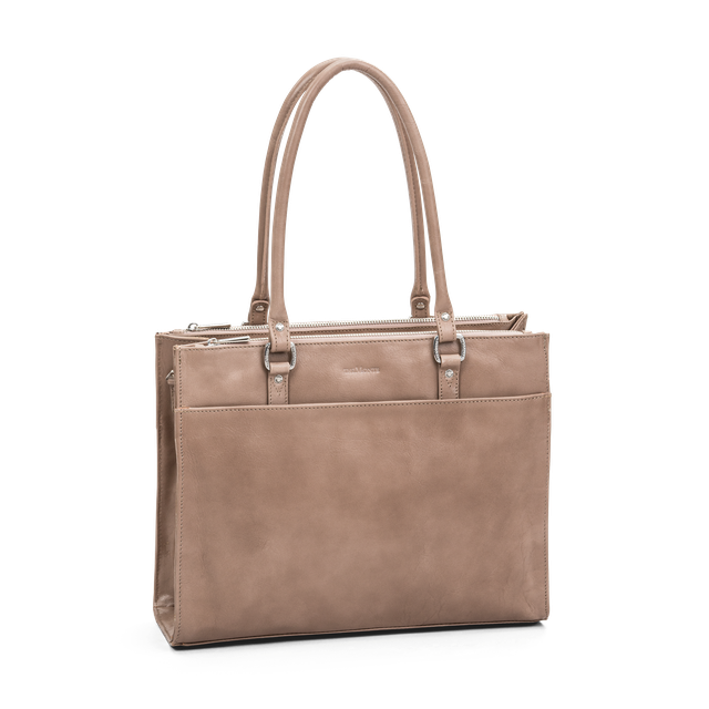 Totebag i skinn