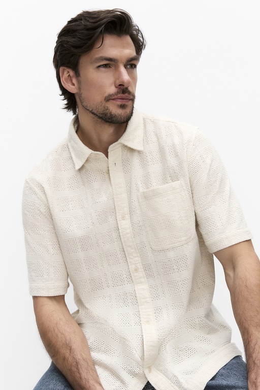 Charlie ss shirt IVORY