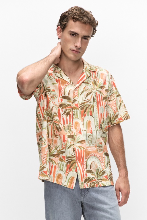 Palm aop ss shirt Palm aop ss shirt RAW ORANGE