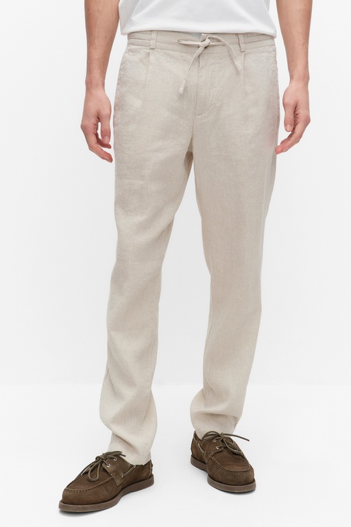 Noah linen trousers Noah linen trousers LIGHT BEIGE