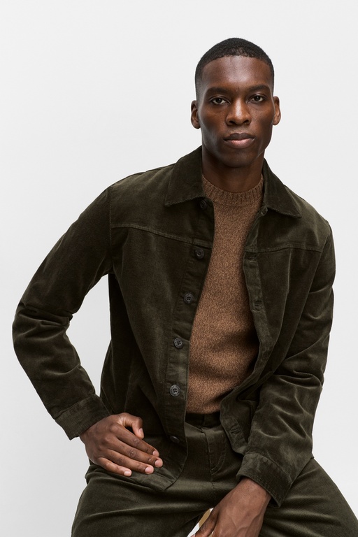 Dylan cord overshirt Dylan cord overshirt GREEN