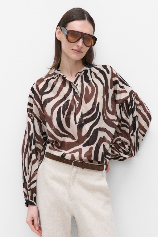 Rosalieiw blouse HAZE ZEBRAH