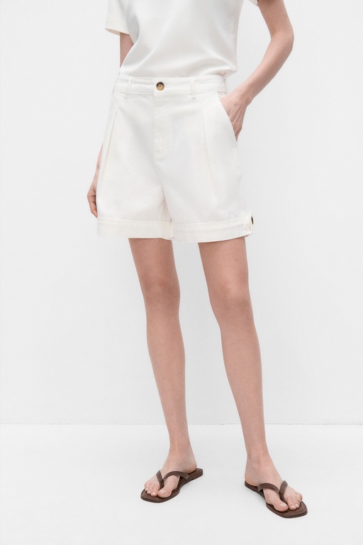 Ellyiw denim shorts Ellyiw denim shorts PURE WHITE