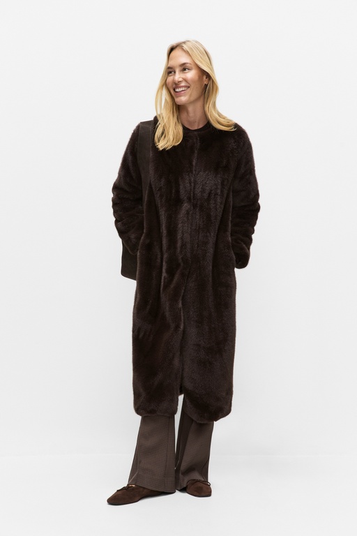 Zabelleiw long coat Zabelleiw long coat CHOCOLATE BROWN