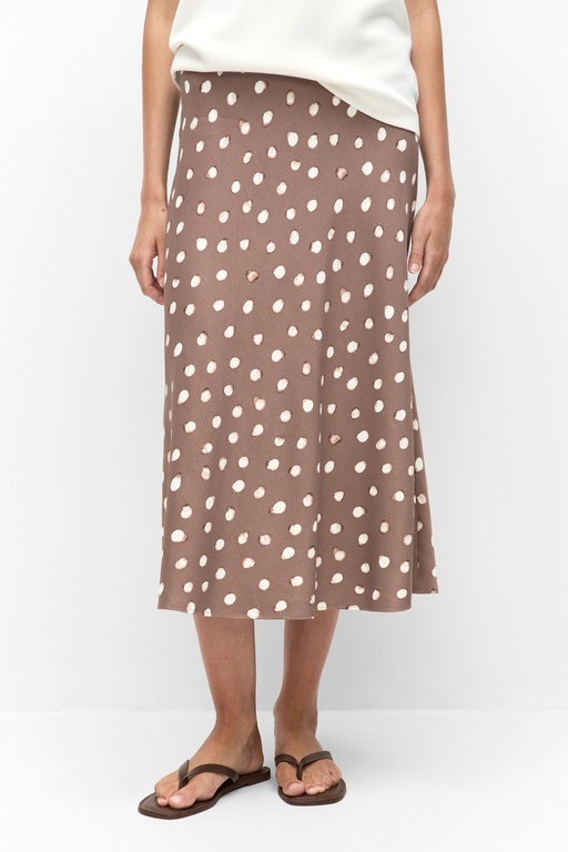 Henriiw skirt Henriiw skirt BROWN BRUSH DOT