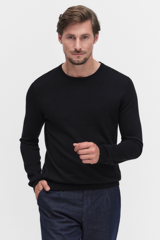 Menton knitted sweater Menton knitted sweater BLACK