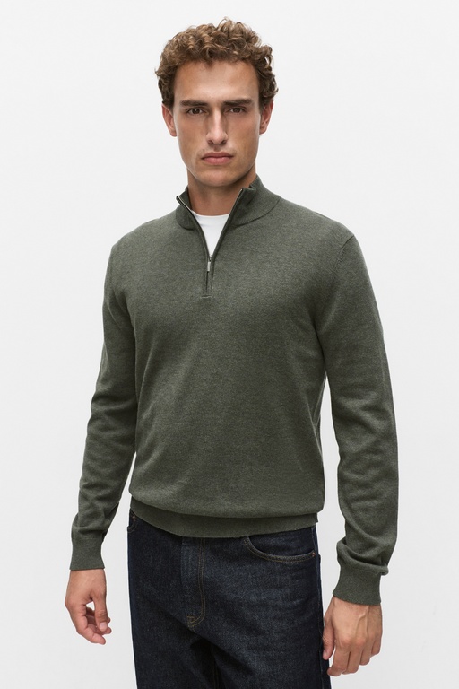 Menton half zip Menton half zip GREEN