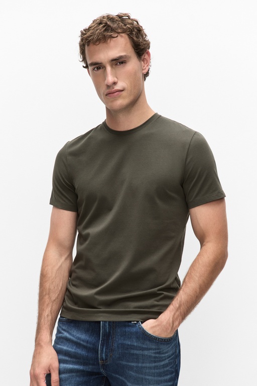 Core roundneck DK GREEN