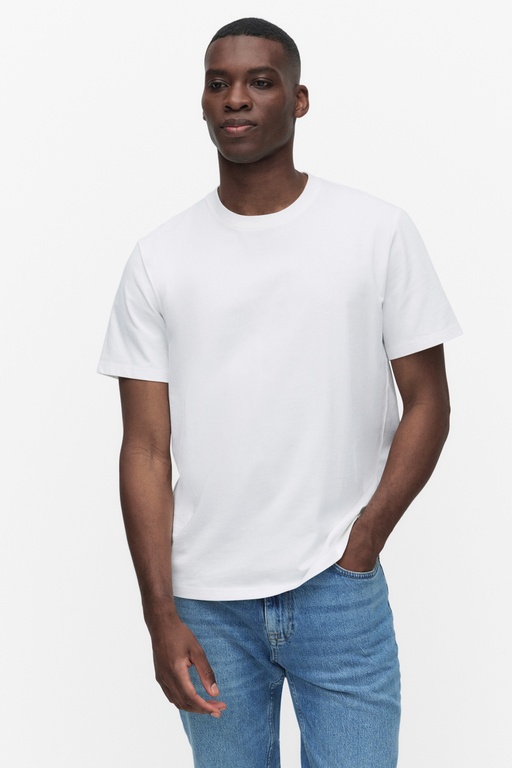 Logan heavy tee WHITE