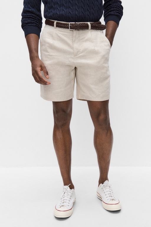 Noah linen shorts Noah linen shorts LIGHT BEIGE