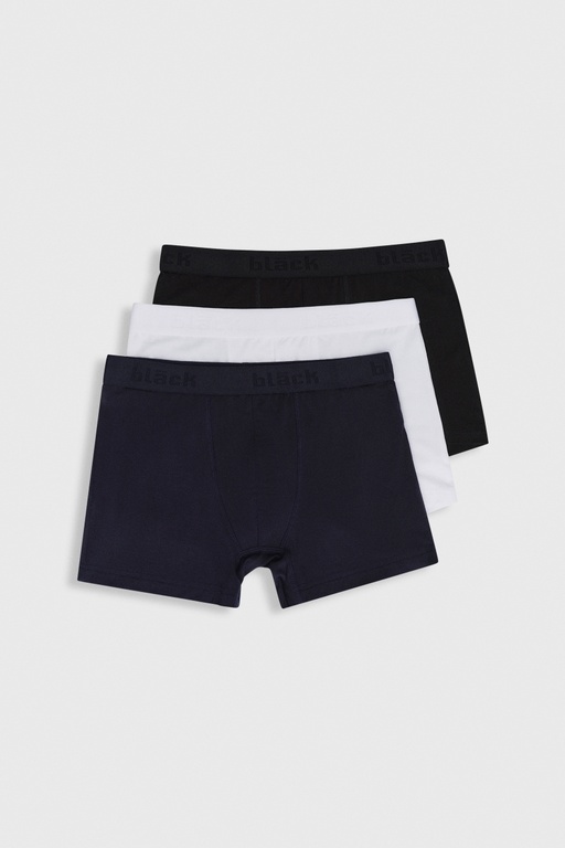 3p lyocell boxer brief 3p lyocell boxer brief BLACKWHITENAVY