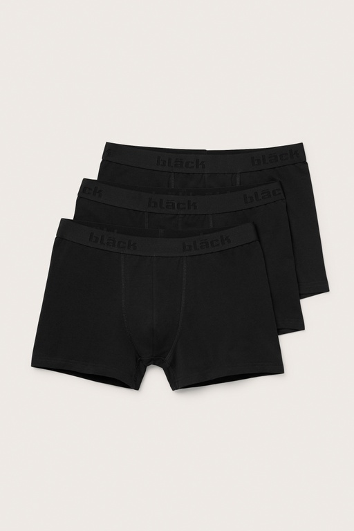 3p cotton boxer brief 3p cotton boxer brief BLACK