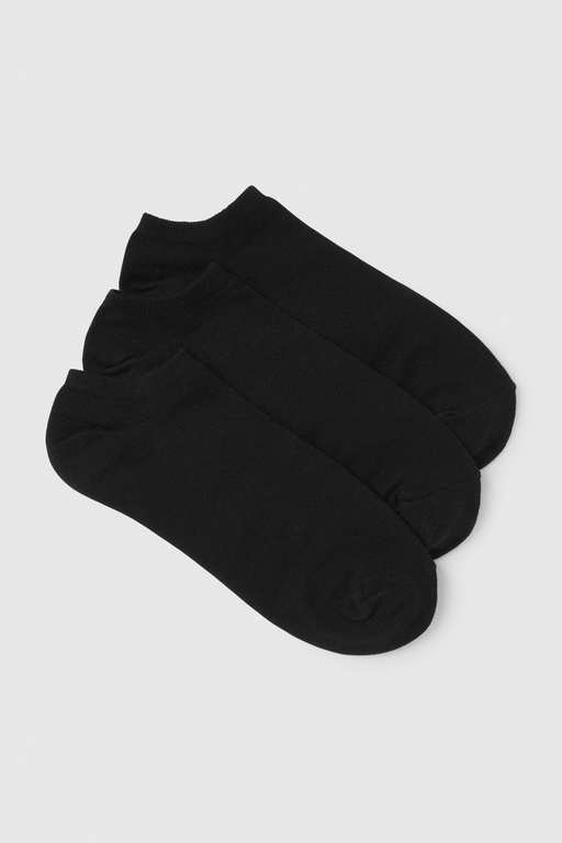 River sneaker socks 3-P River sneaker socks 3-P BLACK
