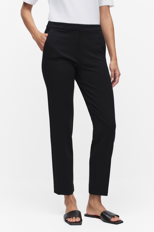 Petra jersey trousers BLACK