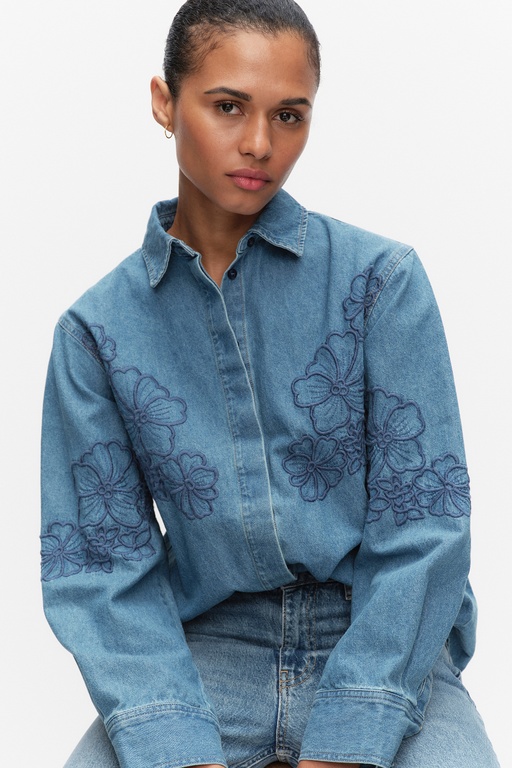 Cornelia denim shirt BLUE DENIM