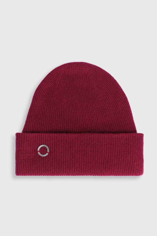 Sheila cashmere beanie BURGUNDY