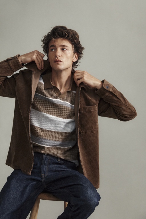 Tom cord overshirt Tom cord overshirt LIGHT BROWN
