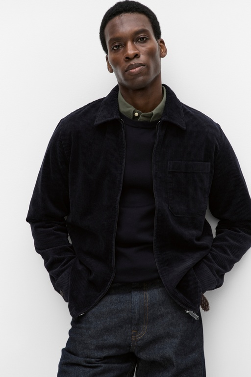 Tom cord overshirt Tom cord overshirt NAVY