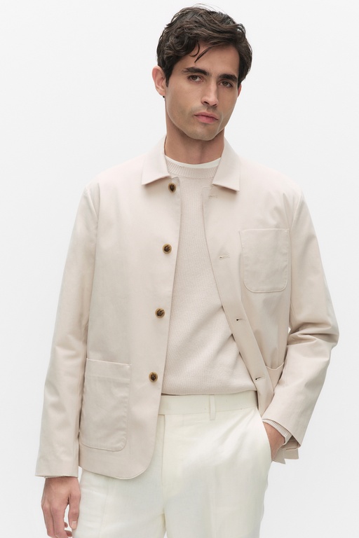 Armand overshirt FRENCH OAK