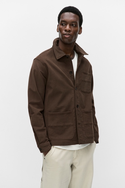 Omar overshirt BROWN