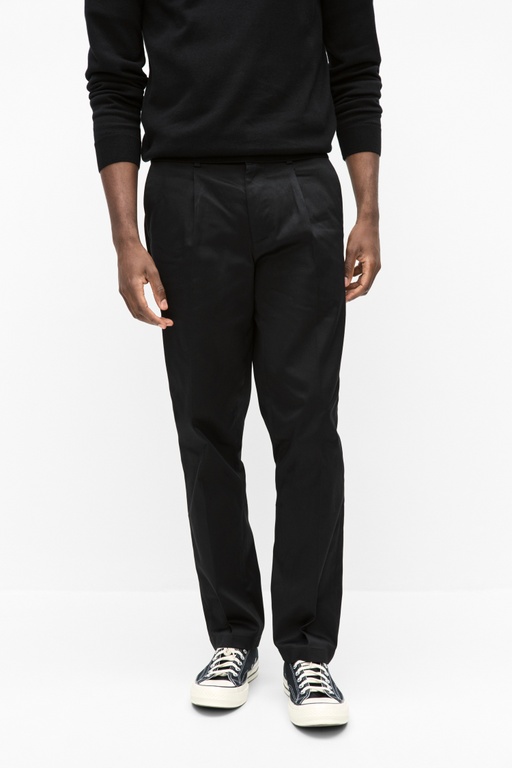 Samuel twill trousers Samuel twill trousers BLACK