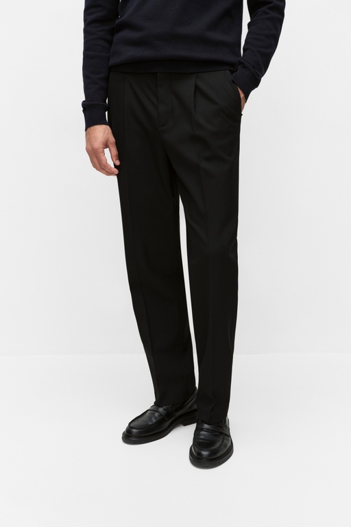 Theo relaxed trousers Theo relaxed trousers BLACK