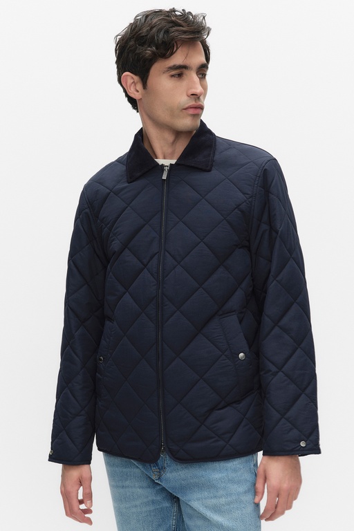 Archie quilted jacket Archie quilted jacket DARK BLUE