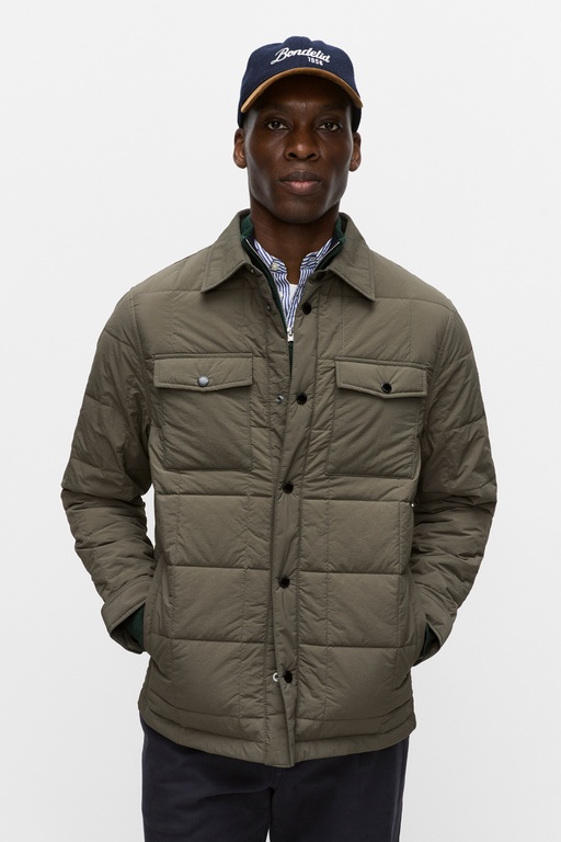Paul quilted jacket DARK OLIVE