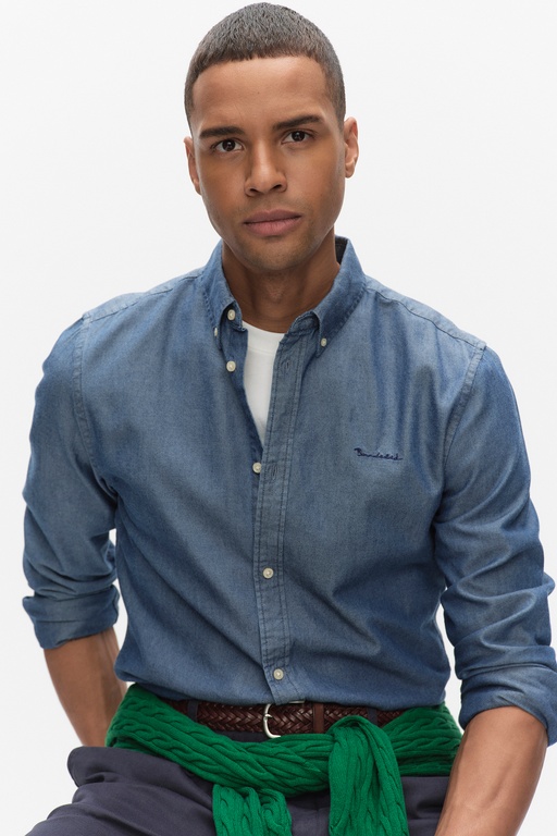 Ethan denim shirt BLUE WASH
