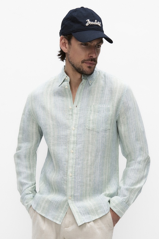 Lenny shirt Lenny shirt GREEN STRIPE