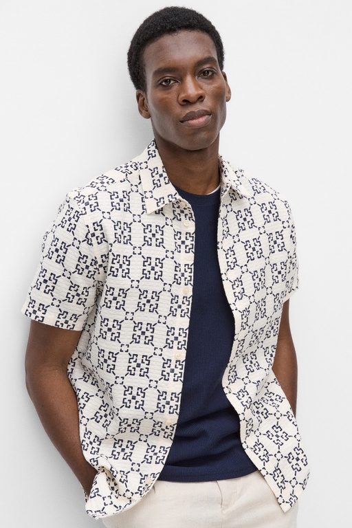 Nemo resort shirt OFFWHITE PRINT
