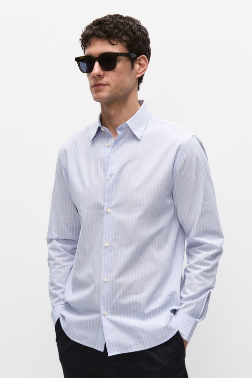 Adam shirt Adam shirt LT BLUE STRIPE