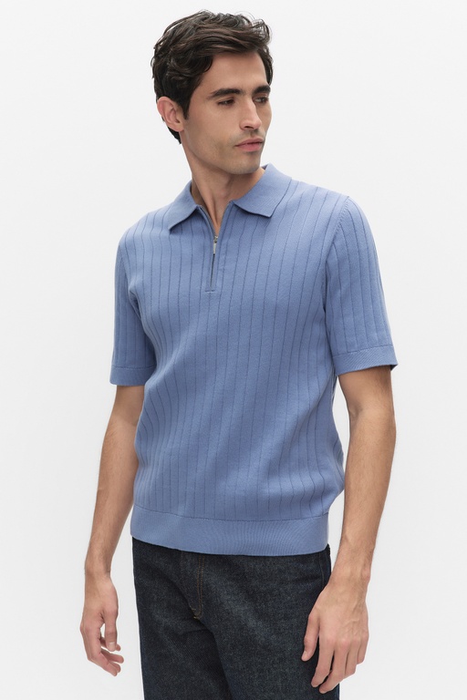 Blake knit poloshirt Blake knit poloshirt COUNTRY BLUE