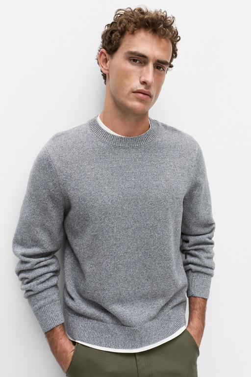 Samuel crew neck Samuel crew neck GREY MELANGE