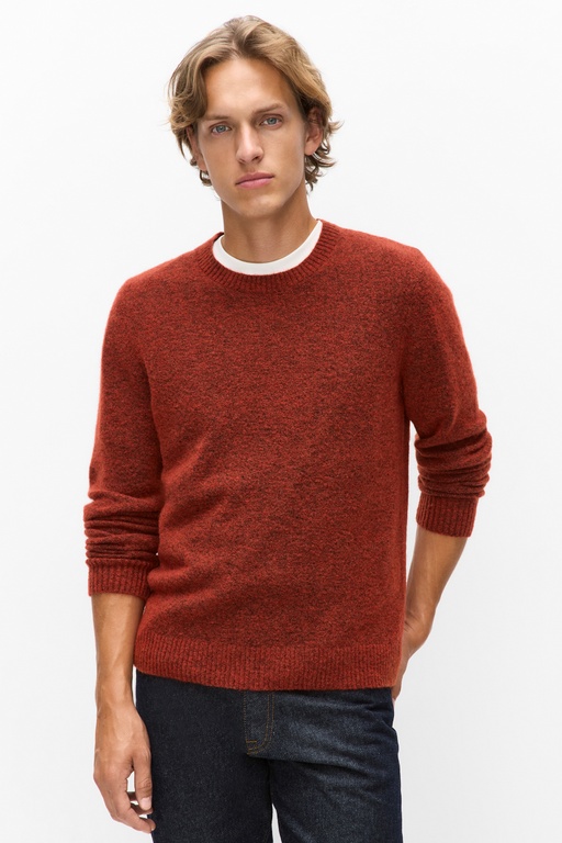 Loui wool crew neck Loui wool crew neck RUST MELANGE