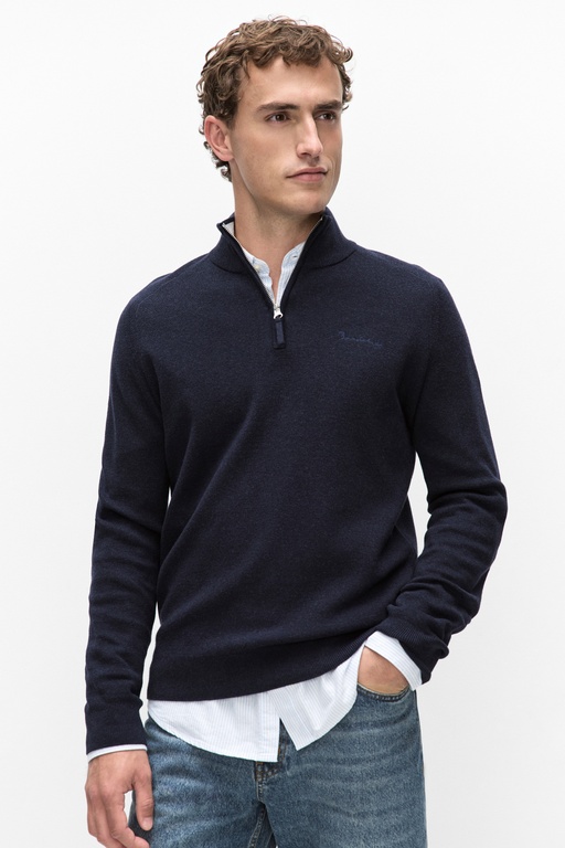 Ralph halfzip DARK BLUE MEL