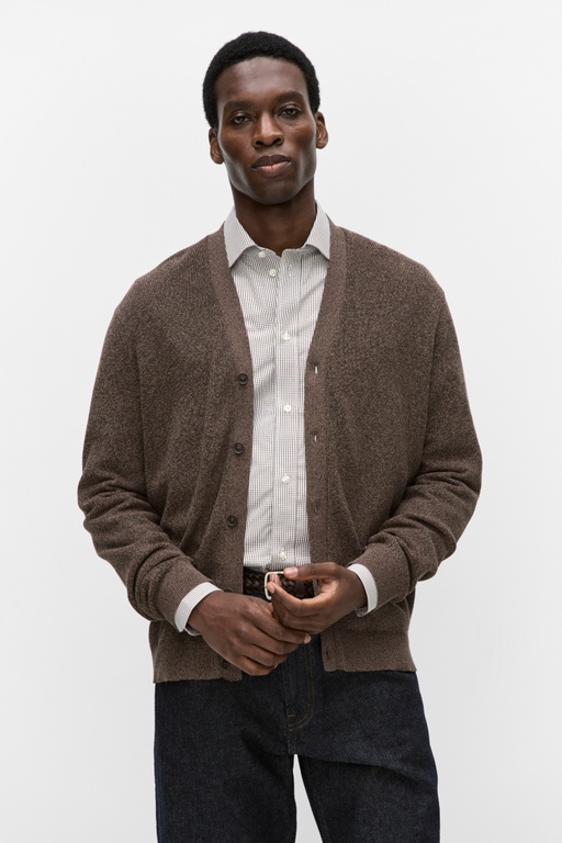 Alan mouline cardigan Alan mouline cardigan BROWN