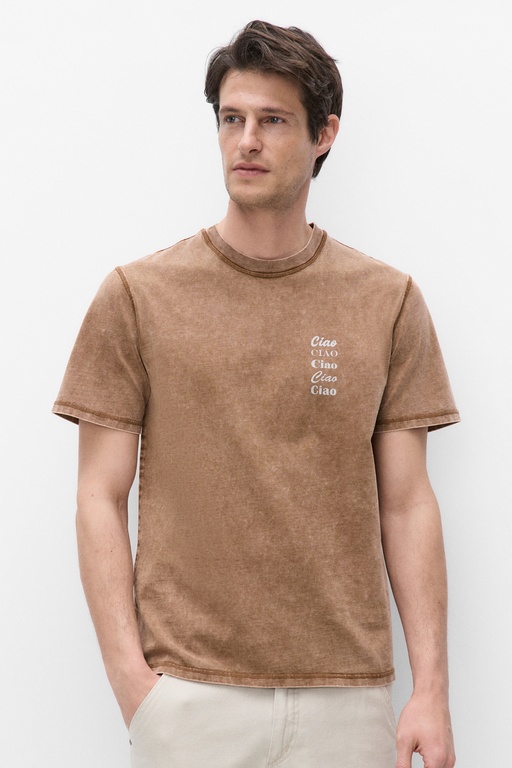 Nico tee BROWN